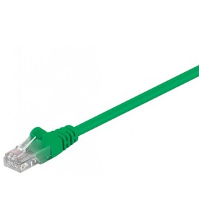 CAT 5e patchkabel, U / UTP, grøn, 5 m - CCA kobberblanding