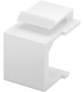 Keystone cover (pack of 4), white, white - to be used as dust cover
