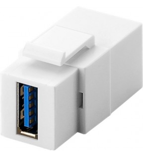 KeyStone USB module - 18.3 mm width, 2 USB 3.0 female (Type A)