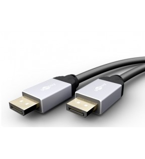 Goobay Plus DisplayPort-tilslutningskabel, 3 m, Plastikpose - DisplayPort han&gt; DisplayPort han DisplayPort til Displa