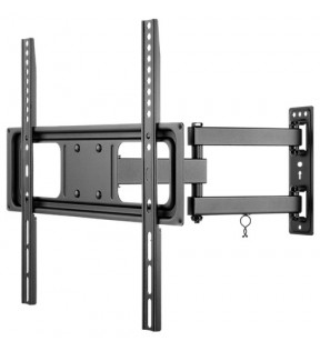 Goobay Basic TV wall mount Basic FULLMOTION (M), black, Standing Box - for TVs from 32'' to 55'' (81-140 cm), fully mobi