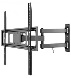 Goobay Basic TV wall mount Basic FULLMOTION (L), black, Standing Box - for TVs from 37'' to 70'' (94-178 cm), fully mobi