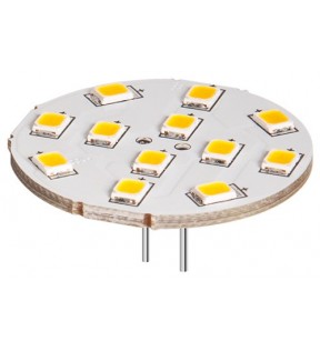 Goobay LED disc spotlight, 2 W, Hanging Box - base G4, 20 W equivalent, warm white, not dimmablewarm white light with 28