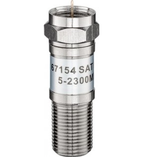 Goobay SAT Attenuator 20 dB, Dust protection Bag - F male > F femaleattenuation value: 20 dBfrequency range: 5 MHz ??