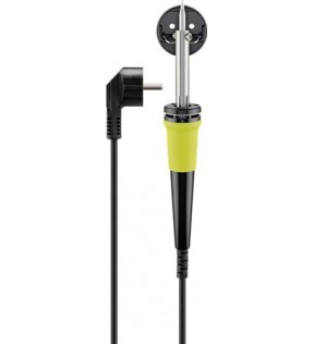 Fixpoint Soldering iron 60 W, black-yellow, Flap-over Blister - suitable for professional soldering operationscan be use