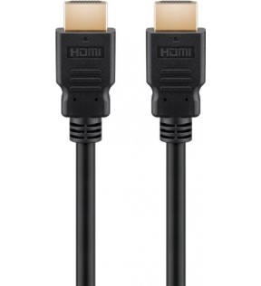 Goobay Series 2.1 8K Ultra High Speed HDMI™ Cable with Ethernet, certified, 3 m, black - High speed cable for 8K@60 Hz