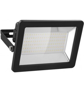 Goobay LED outdoor floodlight, 100 W, black, Standing Box - with 8500 lm, neutral white light (4000 K) and M16 cable gla