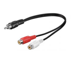 High-Quality RCA Cables - Mono, Stereo, Coaxial, Y Adapters